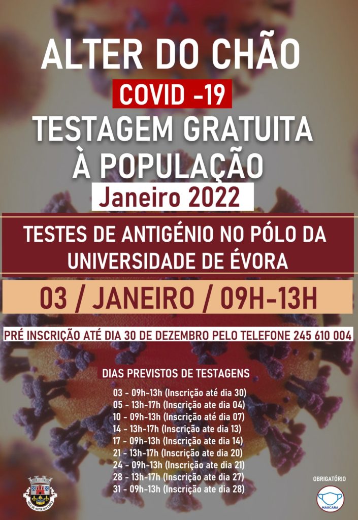 TESTAGEM JANEIRO
